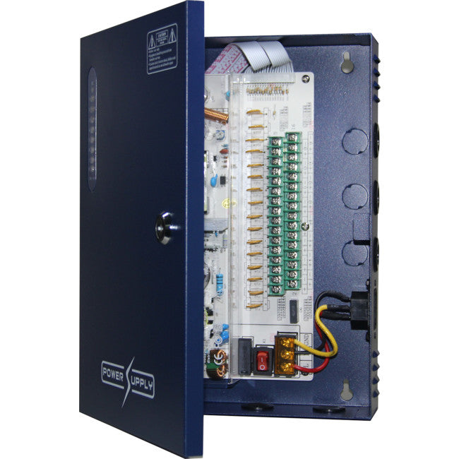 PW1612B16 16 WAY 12V DC 16A POWER SUPPLY WITH PFC SURGE PROTECTION DOSS KAS-DC121616