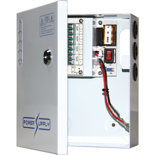 PWU0412W05 4 WAY 12V DC 5A POWER SUPPLY WITH UPS PFC SURGE PROTECTION DOSS KAS-DC120405B