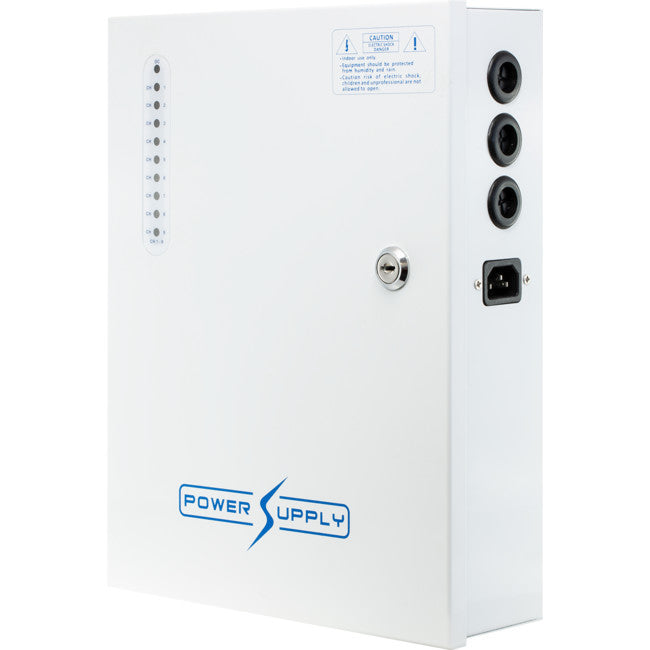 PWU0912W10 9 WAY 13.8VDC 10A POWER SUPPLY WITH UPS PFC SURGE PROTECTION DOSS KAS-DC120910B