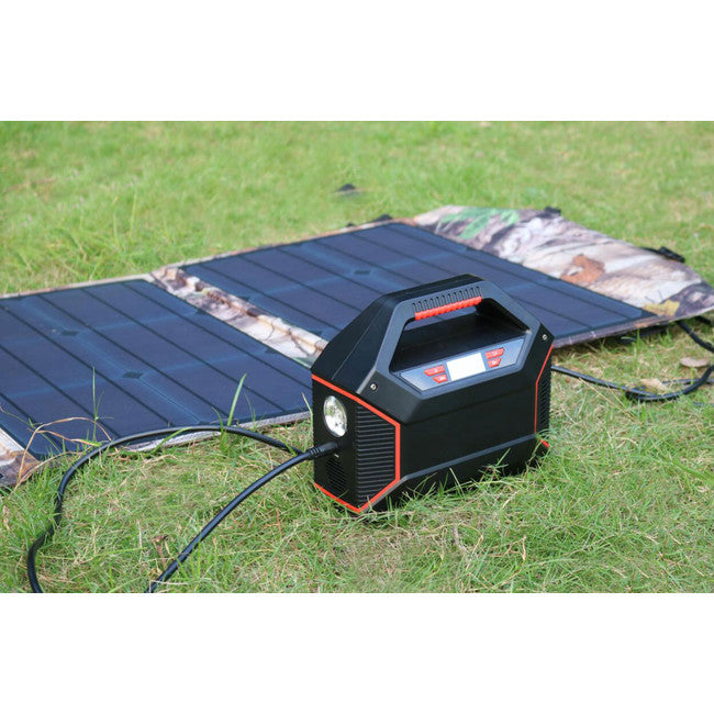 M8199A PORTABLE SOLAR POWER STATION 100W MPPT POWERHOUSE 33779055