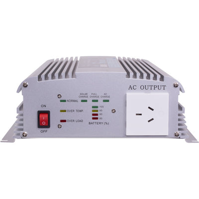 PIN1000C 1000W 12VDC-240AC INVERTER WITH BATTERY/SOLAR INPUTS DOSS A601-1000W-SC