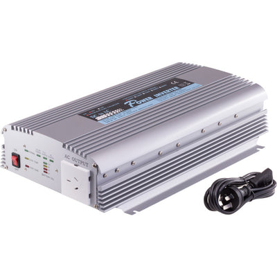 PIN1000C 1000W 12VDC-240AC INVERTER WITH BATTERY/SOLAR INPUTS DOSS A601-1000W-SC