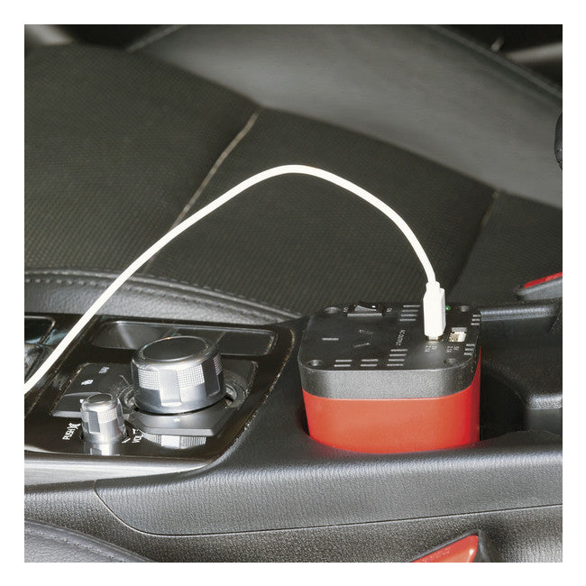 MI5128 150W CUP HOLDER INVERTER DUAL USB 2.1A OUTPUT POWERTECH MI5128