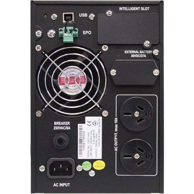 CSCT1000 1000VA ONLINE UPS POWER SUPPLY CIRRUS CLOUD SERIES UPSONIC UPSONIC CSCT1000