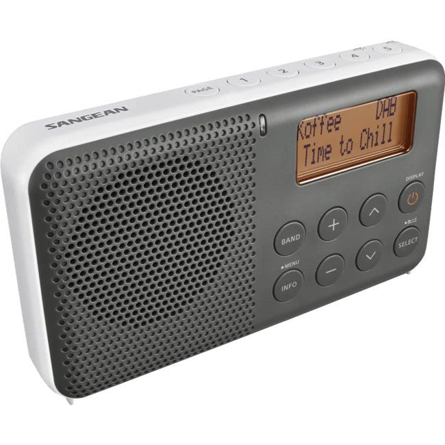 DPR64 - DAB+ / FM-RDS / TRAVEL RADIO - RECHARGEABLE COMPACT PORTABLE - SANGEAN