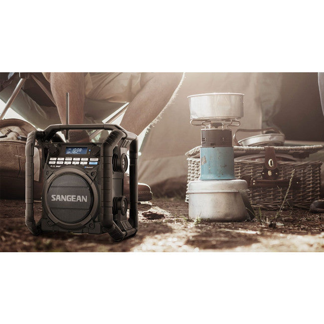 U4DBT ULTRA RUGGED UTILITY RADIO BLUETOOTH, AUX IN, IP64 RATED SANGEAN U4DBT