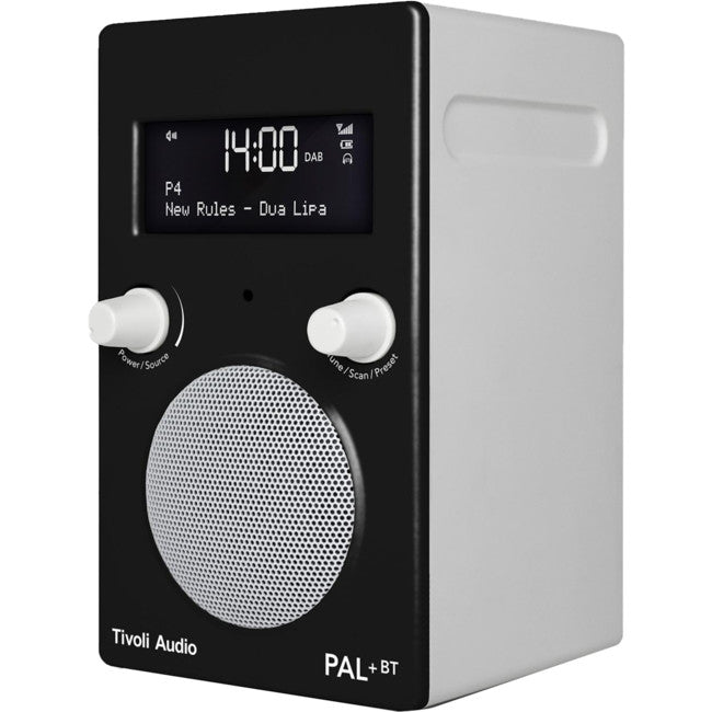 PPBTGBLK - TIVOLI AUDIO PAL+B BLACK/WHITE - BLUETOOTH/DAB+/FM RADIO - TIVOLI AUDIO