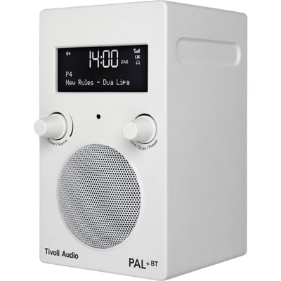 PAL+BT-WHT BLUETOOTH- DAB+ - FM PORTABLE RADIO - WHITE TIVOLI AUDIO PPBTWHITE