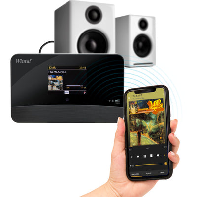 DAB20C DAB+ AND INTERNET RADIO TUNER UPNP/ DLNA FM BLUETOOTH WINTAL MS03