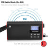 SP850 BLUETOOTH PORTABLE FM RADIO SPEAKER SD CARD LED BATTERY AVANTREE BTSP-850-BLK