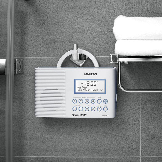 H203D DAB+/FM-RDS WATERPROOF RADIO EMERGENCY TORCH & BUZZER SANGEAN H203D