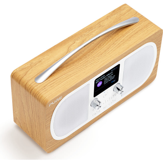 EVOKEH6 STEREO DAB+ FM RADIO OAK BLUETHOOTH FULL COLOUR DISPLAY PURE 151107