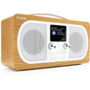 EVOKEH6 STEREO DAB+ FM RADIO OAK BLUETHOOTH FULL COLOUR DISPLAY PURE 151107