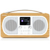 EVOKEH6 STEREO DAB+ FM RADIO OAK BLUETHOOTH FULL COLOUR DISPLAY PURE 151107