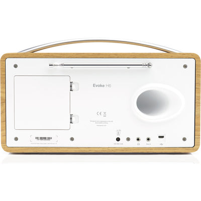 EVOKEH6 STEREO DAB+ FM RADIO OAK BLUETHOOTH FULL COLOUR DISPLAY PURE 151107
