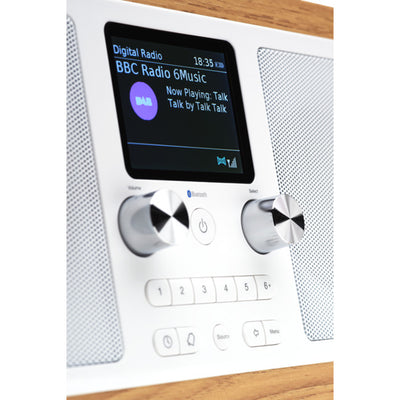 EVOKEH6 STEREO DAB+ FM RADIO OAK BLUETHOOTH FULL COLOUR DISPLAY PURE 151107