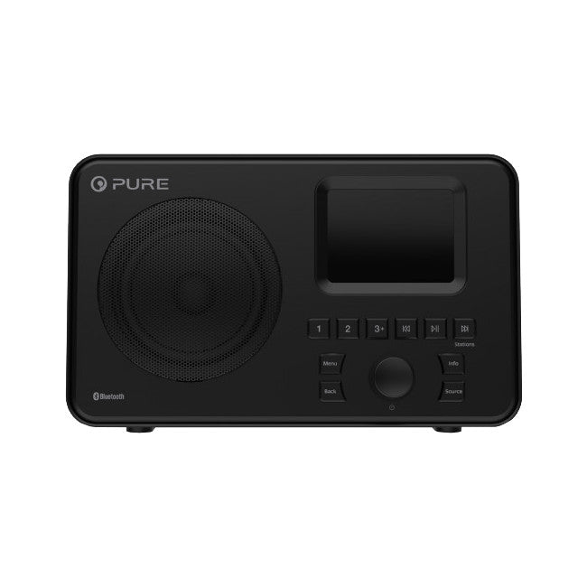 ELANONEBL PORTABLE DAB+ RADIO WITH USB BLACK PURE 248309