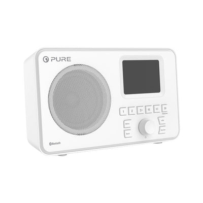 ELANONEWH PORTABLE DAB+ RADIO WITH USB WHITE PURE 248311