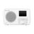 ELANONEWH PORTABLE DAB+ RADIO WITH USB WHITE PURE 248311