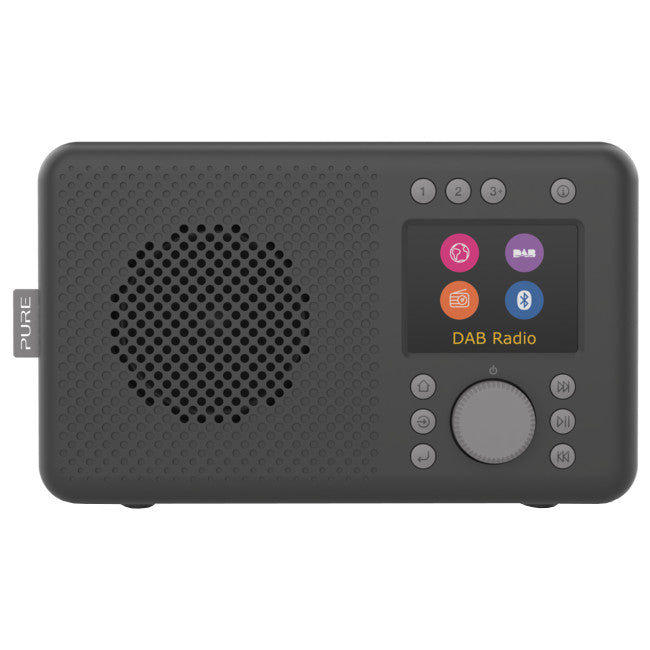 CONNECTCH DAB+ INTERNET RADIO WITH BT ELAN CHARCOAL PORTABLE PURE 248482