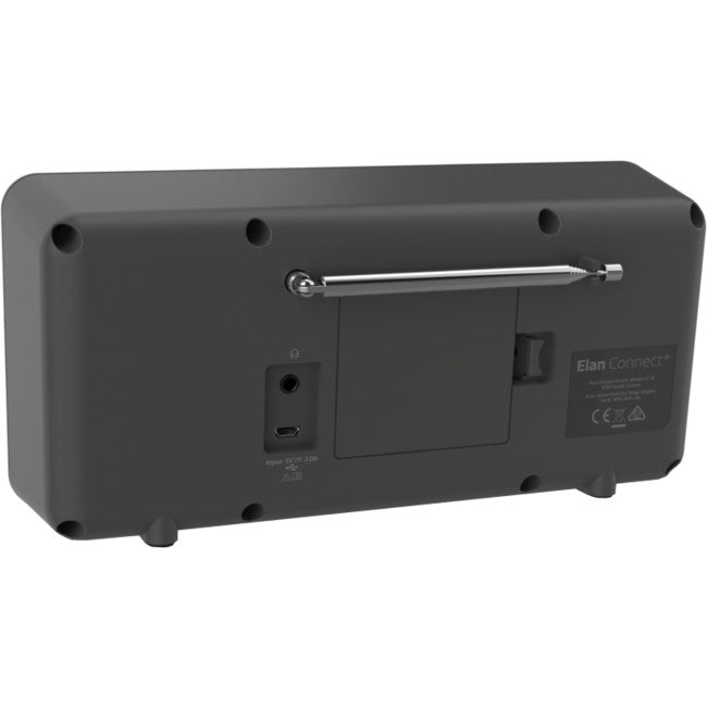 CONNECT+CH STEREO DAB INTERNET RADIO BT ELAN CHARCOAL PORTABLE PURE 248484