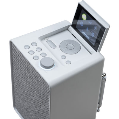 EVOKESPOTCW DAB+ INTERNET RADIO WITH BLUETOOTH COTTON WHITE PURE 34590050
