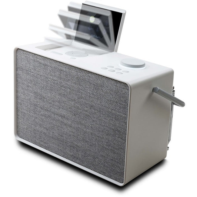 EVOKEPLAYCW - DAB+ INTERNET RADIO WITH BLUETOOTH - COTTON WHITE - PURE