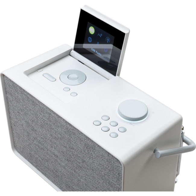 EVOKEPLAYCW - DAB+ INTERNET RADIO WITH BLUETOOTH - COTTON WHITE - PURE