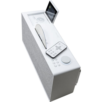EVOKEHOMECW DAB+ INTERNET RADIO WITH CD PLAYER AND BLUETOOTH COTTON WHITE PURE 34590056