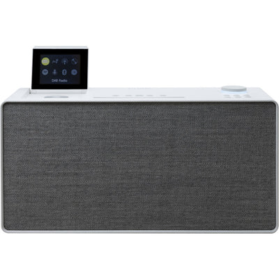 EVOKEHOMECW DAB+ INTERNET RADIO WITH CD PLAYER AND BLUETOOTH COTTON WHITE PURE 34590056
