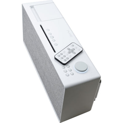 EVOKEHOMECW DAB+ INTERNET RADIO WITH CD PLAYER AND BLUETOOTH COTTON WHITE PURE 34590056