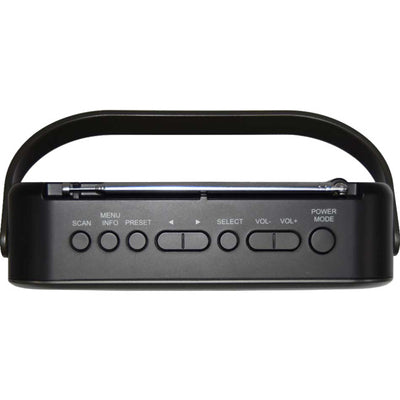 RR28BLK PORTABLE DIGITAL FM AM RADIO BLACK RICHTER 34595070