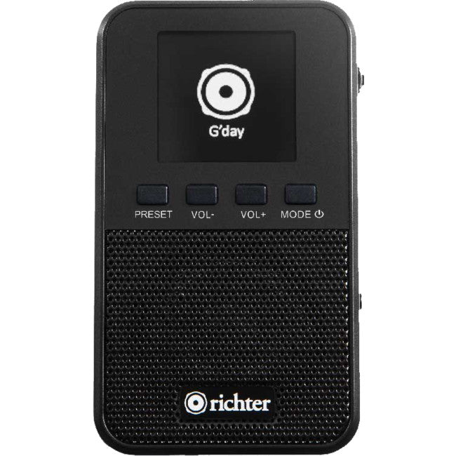 RR10 DAB+ FM POCKET DIGITAL RADIO 40 PRESETS SPK HEADPHONE RICHTER RR10 POCKET