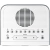 RCR5W BASIC AM / FM BEDSIDE CLOCK RADIO SANGEAN -  WHITE SANGEAN RCR-5