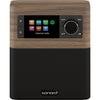 STREAM-W/B FM/DAB+ -INTERNET RADIO- WIFI BLUETOOTH - WALNUT / BLACK SONORO STREAM WALNUT BLACK