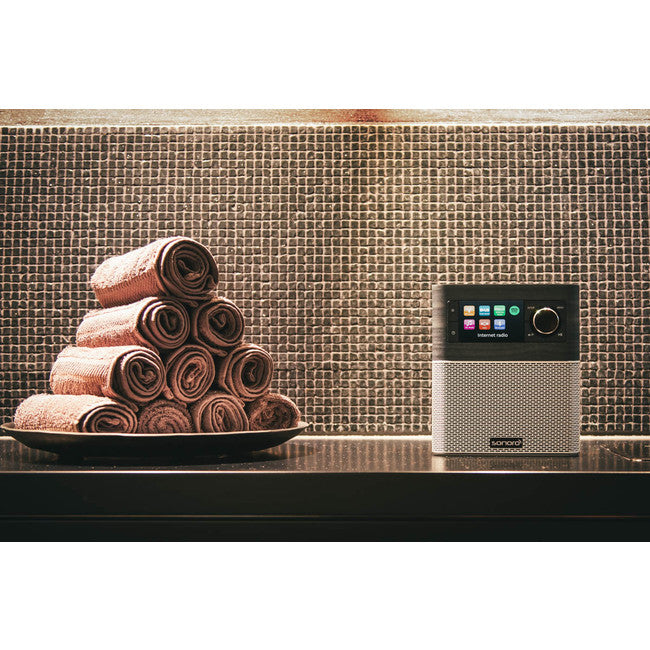 STREAM-O/S FM/DAB+ -INTERNET RADIO- WIFI BLUETOOTH - OAK / SILVER SONORO STREAM - OAK SILVER
