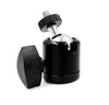 360 Degree Rotating Swivel Ball Head 1/4" to 3/8" Thread Mic Stand Mount Adapter