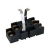 WJ1522ZA SCREW TERMINAL RELAY BASE SOCKET - 2 POLE - VERTICAL WANJIA WJ152-2Z-A
