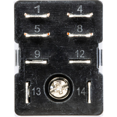RET202D 12V DC 10A DOUBLE POLE RELAY RET-202D