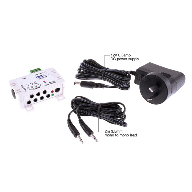 RLIR305 - 4 PORT JUNCTION BOX - WITH POWER SUPPLY RESI-LINX - RESI-LINX