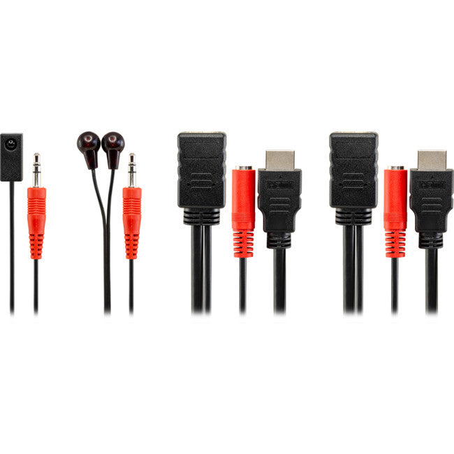 PRO1452KB IR EXTENDER OVER HDMI2.0 KIT W/ 2 EYE EMITTER 18Gbps HDMI PRO2 A-1452KB