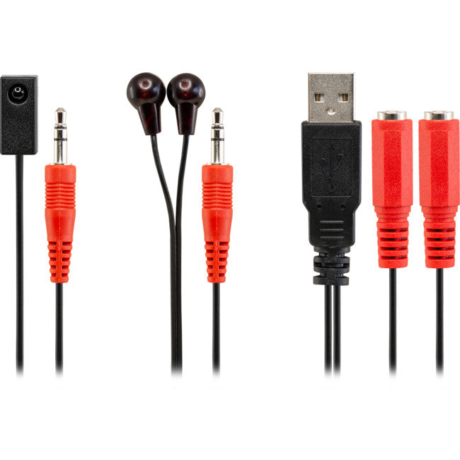 PRO1453KB USB POWERED IR REPEATER KIT W/ 2 EYE EMITTER IR REMOTE PRO2 A-1453KB