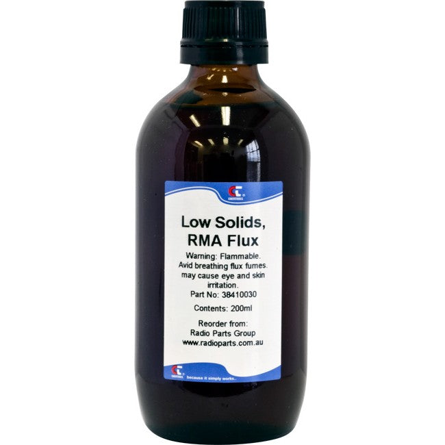 RMA200 200ML RMA SOLDER FLUX BOTTLE ROSIN MILDLY ACTIVATED CHEMTOOLS CT-RMA200