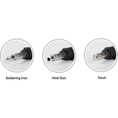 GSP3K - PRO GAS SOLDERING IRON KIT - SOLDERING TORCH HOT AIR 3IN1 - DOSS
