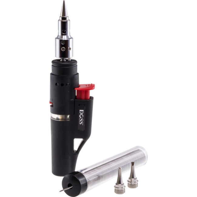 GS2K - 2 IN 1 GAS SOLDERING IRON KIT - SOLDERING HOT AIR BLOWER 2IN1 - DOSS