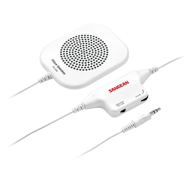 PS300 - WHITE PILLOW SPEAKER - WHITH BUILT IN AMPLIFIER - SANGEAN