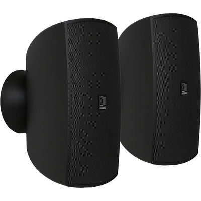 ATEO4B 4" TWO WAY 8 OHM -100V SPEAKER CLEVERMOUNT DESIGN - BLACK AUDAC ATEO 4 BLACK