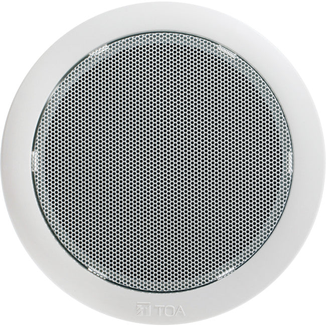 PC648R 6" 5W SINGLE CONE 100V LINE SPEAKER METAL GRILLE & SPRING CATCH TOA 39776115
