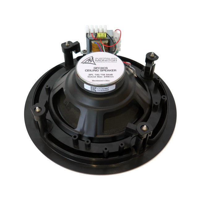 QFC8CS 8" 100V 2 WAY CEILING SPEAKER 30W - AUSTRALIAN MONITOR AUSTRALIAN MONITOR AJ-QFC8CS