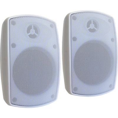 FLEX50W WHITE 6.5" 2 WAY IP65 WALL SPK 50W - LOW & HI IMPEDANCE AUSTRALIAN MONITOR AJ-FLEX50W